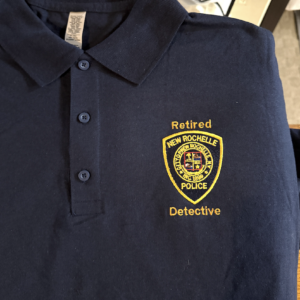 retired detective polo shirts