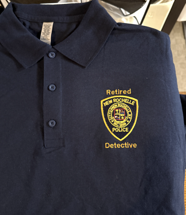 retired detective polo shirts