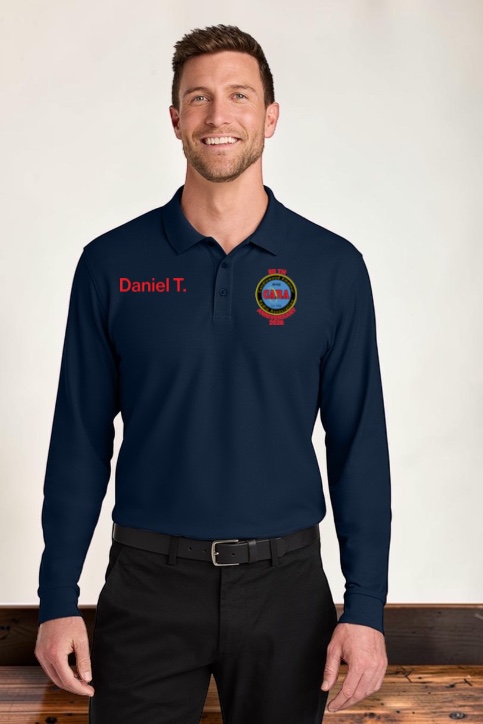 CARA long sleeve polo